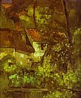 Paul Cezanne House of Pere Lacroix painting